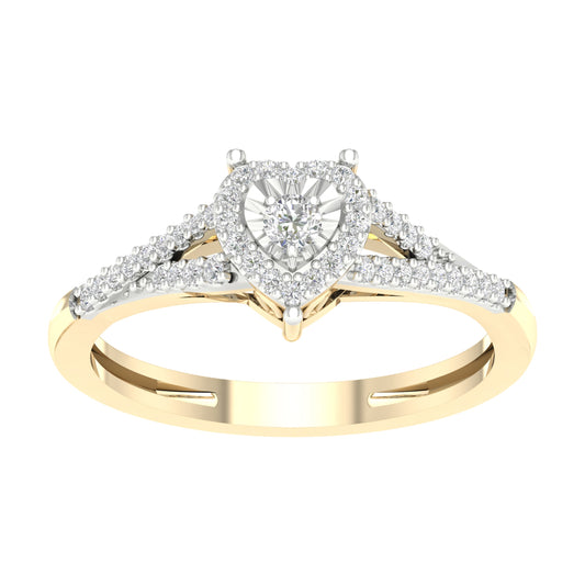 Yellow Gold Diamond Ring