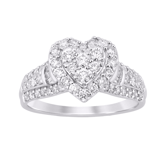 White Gold Diamond Ring