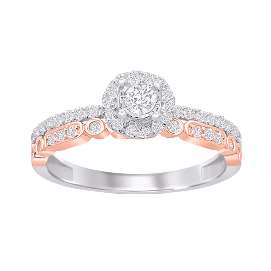 White Gold Diamond Ring