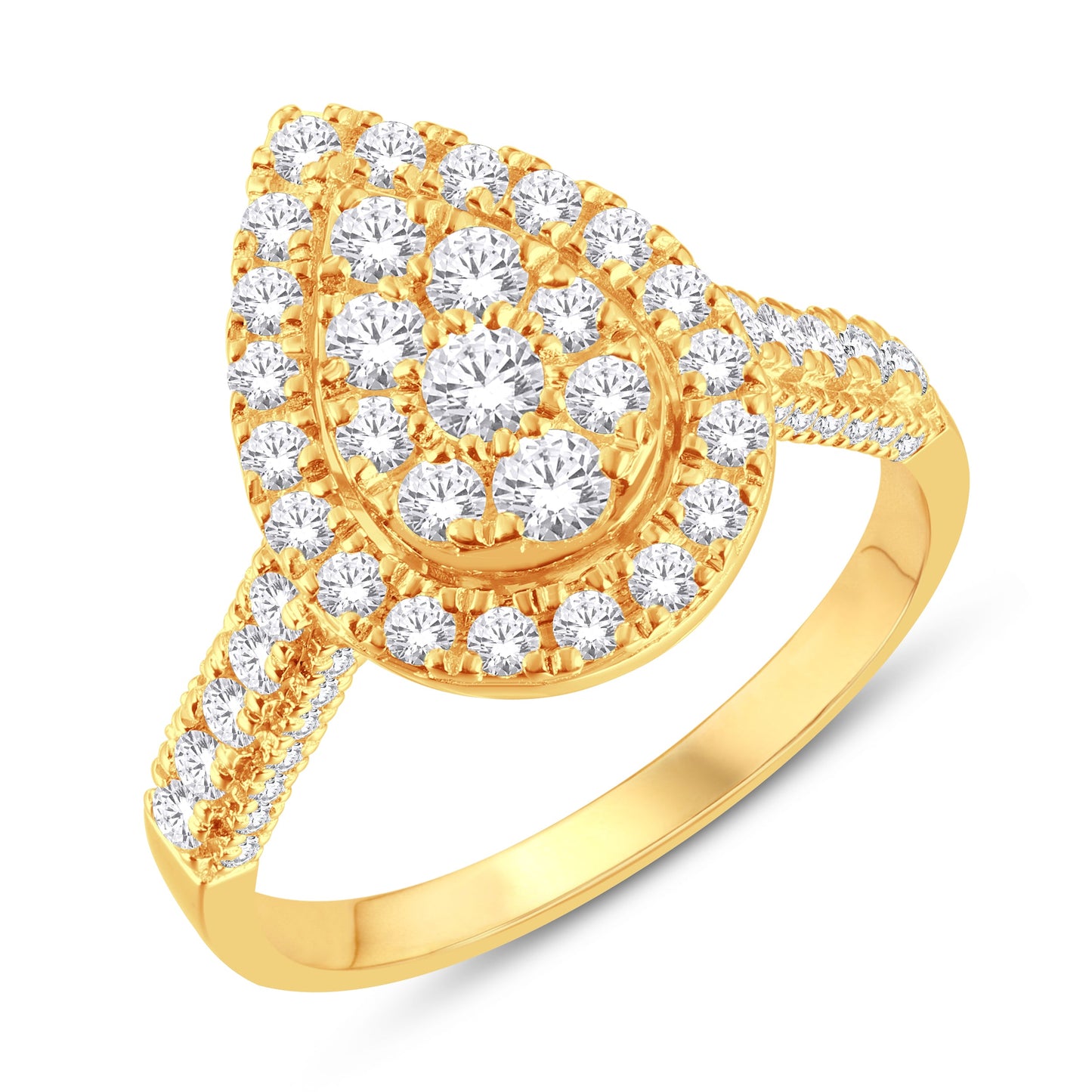 Yellow Gold Diamond Ring