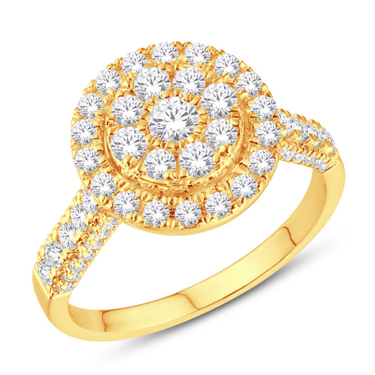 Yellow Gold Diamond Ring