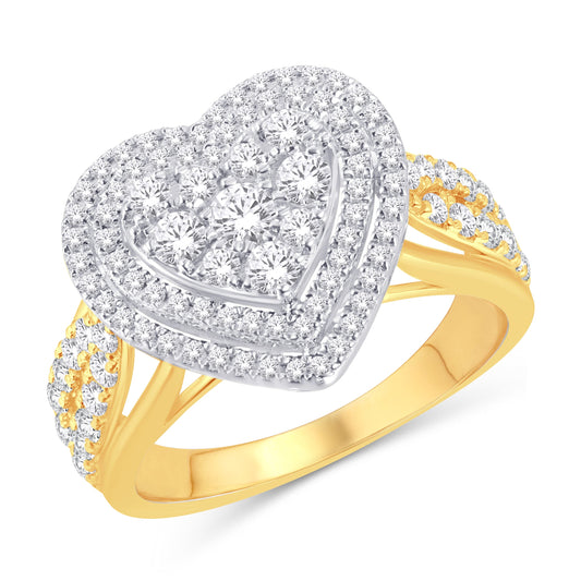 Yellow Gold Diamond Ring