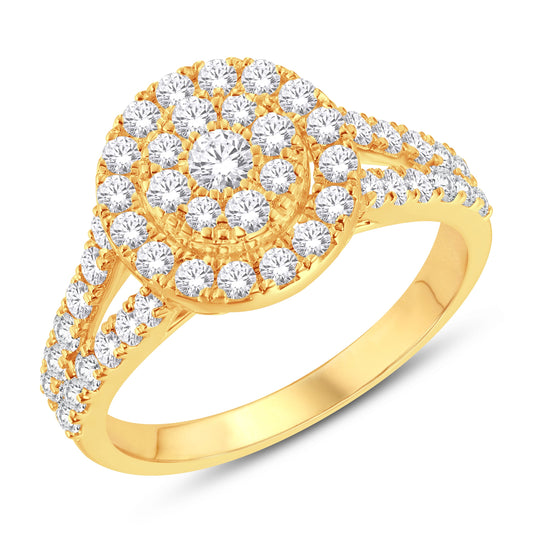 Yellow Gold Diamond Ring