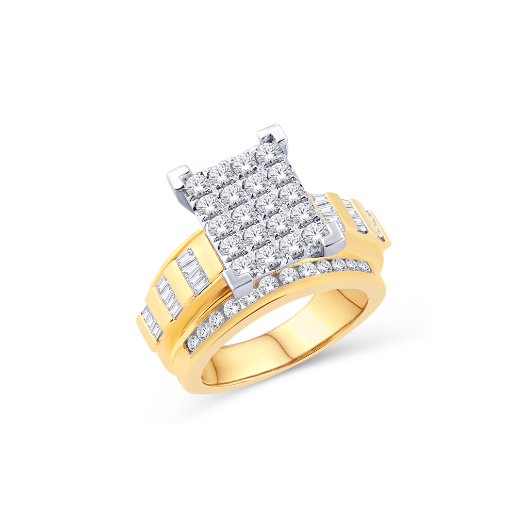 Yellow Gold Diamond Ring