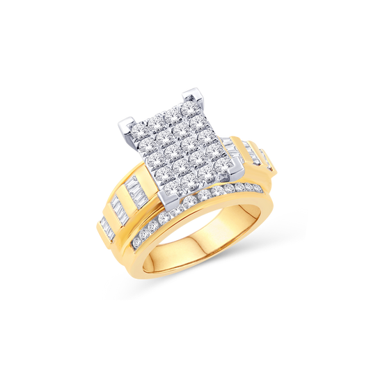 Yellow Gold Diamond Ring