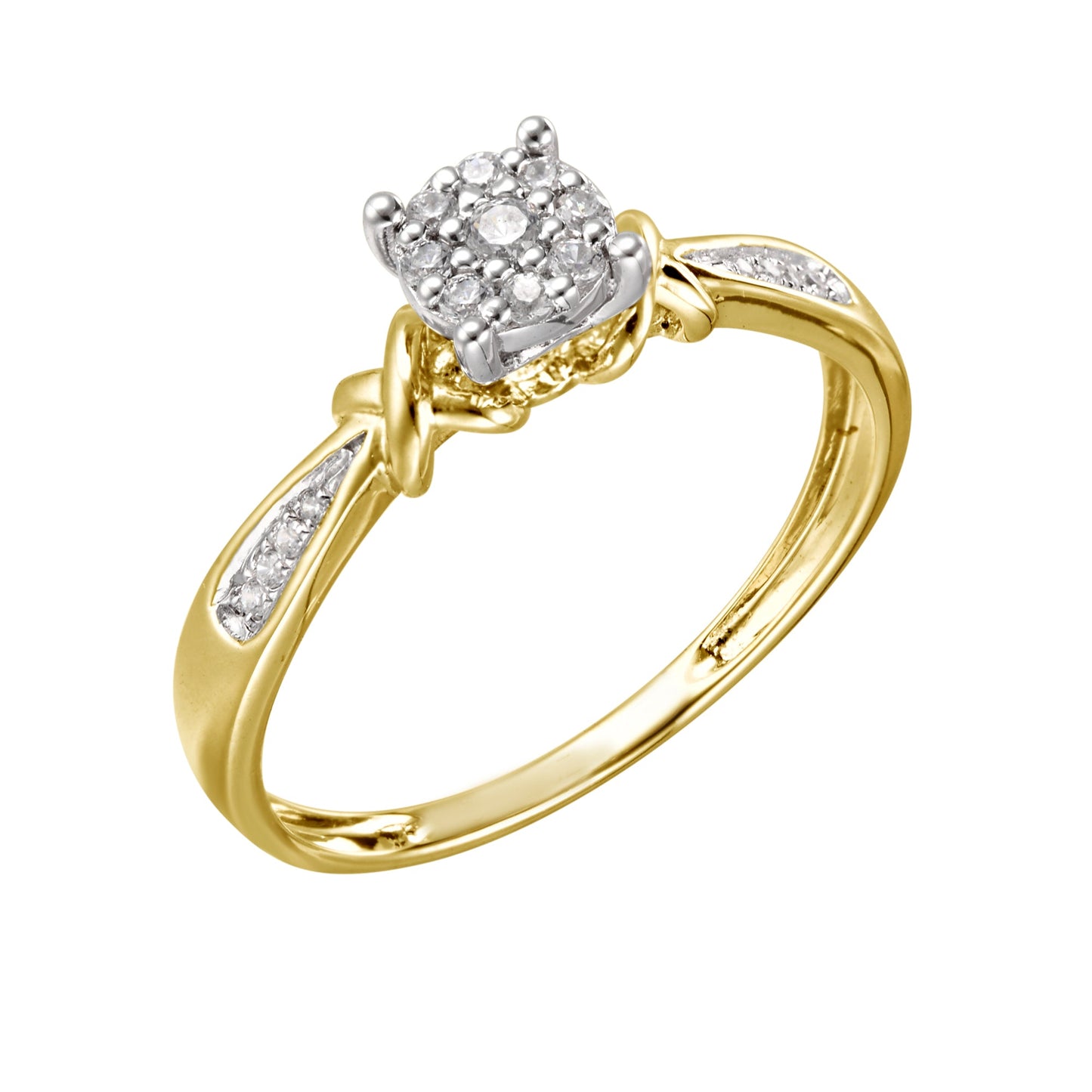 Yellow Gold Diamond Ring