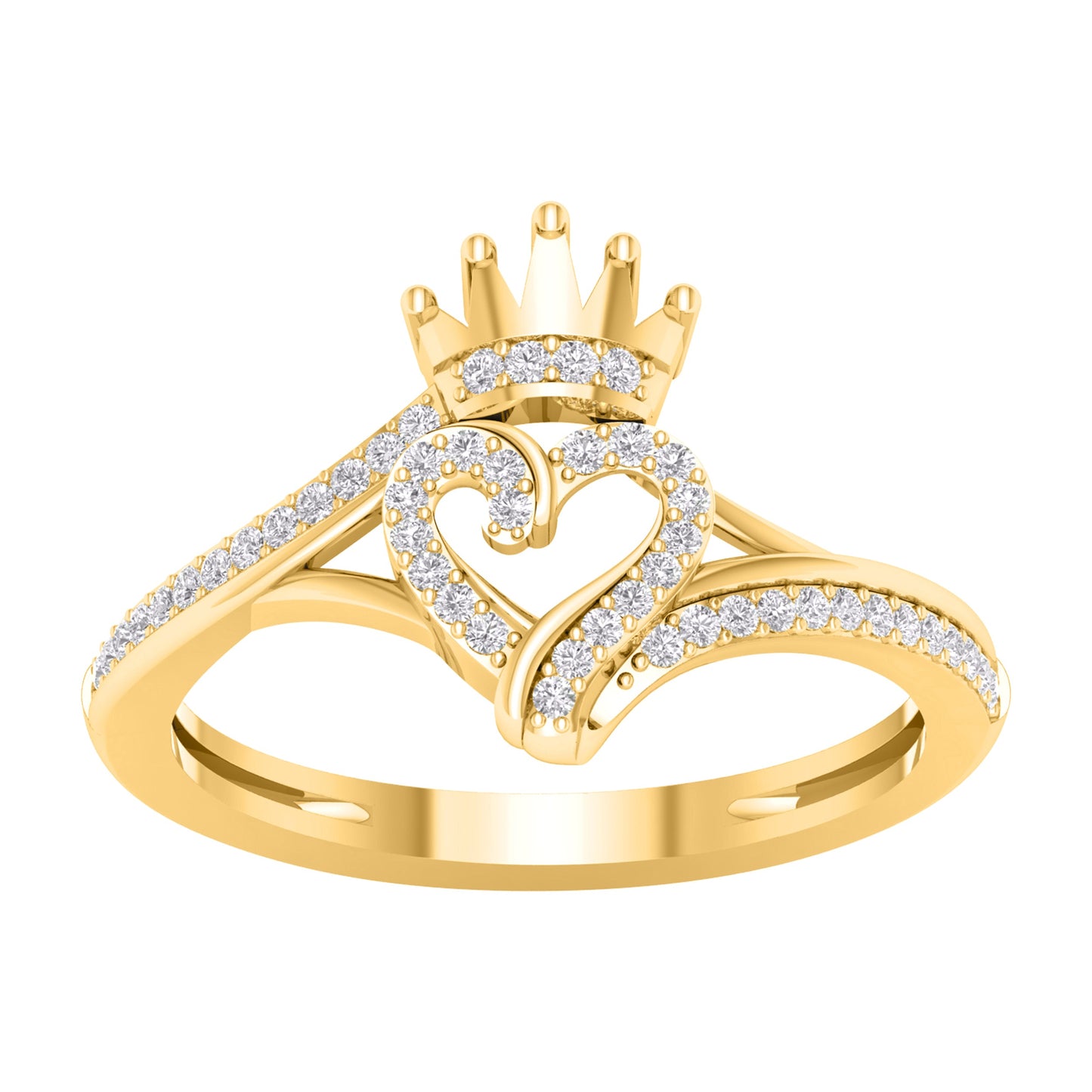 Yellow Gold Diamond Ring