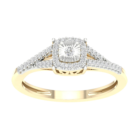 Yellow Gold Diamond Ring