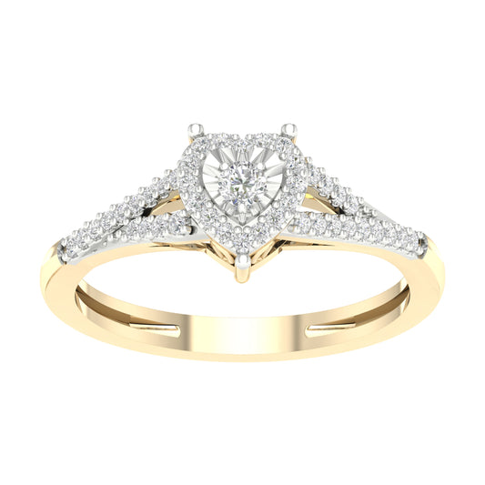 Yellow Gold Diamond Ring