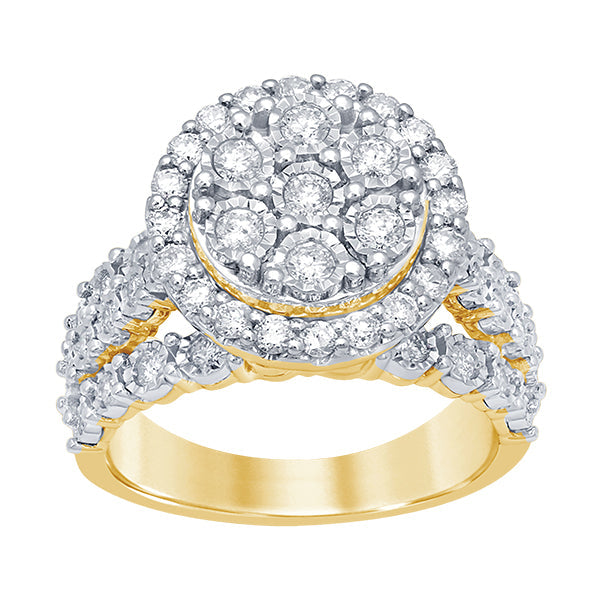 Yellow Gold Diamond Wedding Band Ring