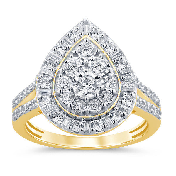 Yellow Gold Diamond Wedding Band Ring