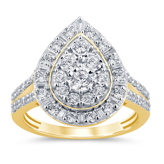 Yellow Gold Diamond Wedding Band Ring