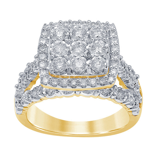 Yellow Gold Diamond Wedding Band Ring