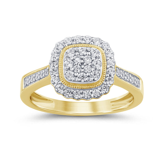 Yellow Gold Diamond Ring