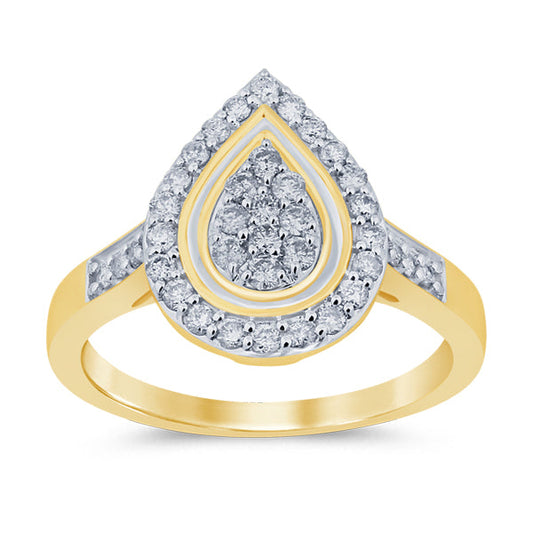 Yellow Gold Diamond Ring