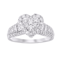 White Gold Diamond Ring