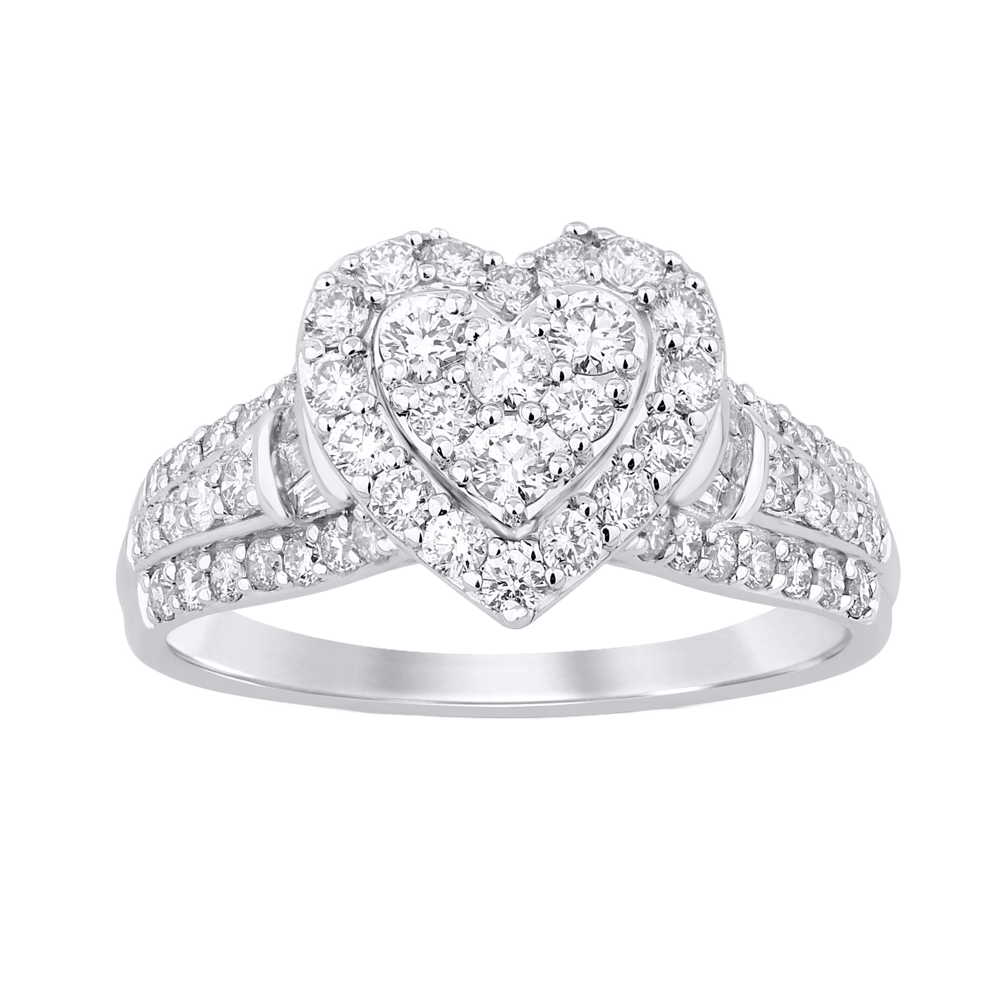 White Gold Diamond Ring