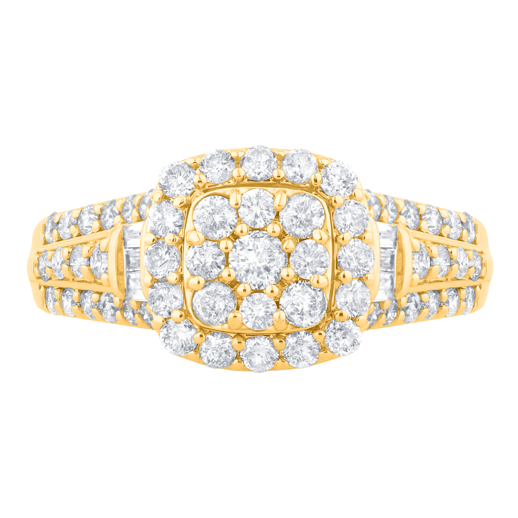 Yellow Gold Diamond Ring