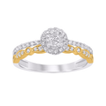 Yellow Gold Diamond Ring