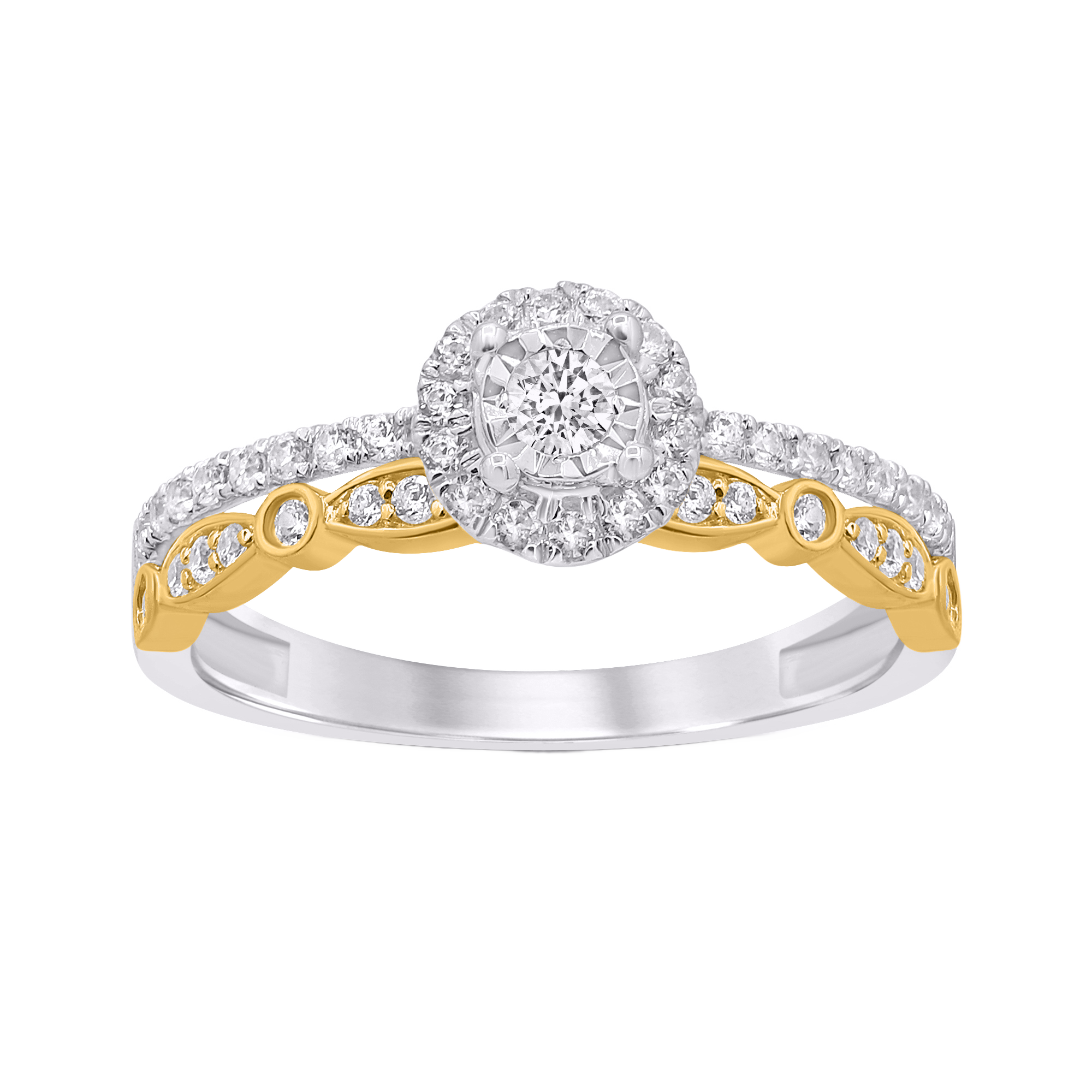 Yellow Gold Diamond Ring
