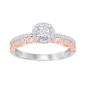 White Gold Diamond Ring