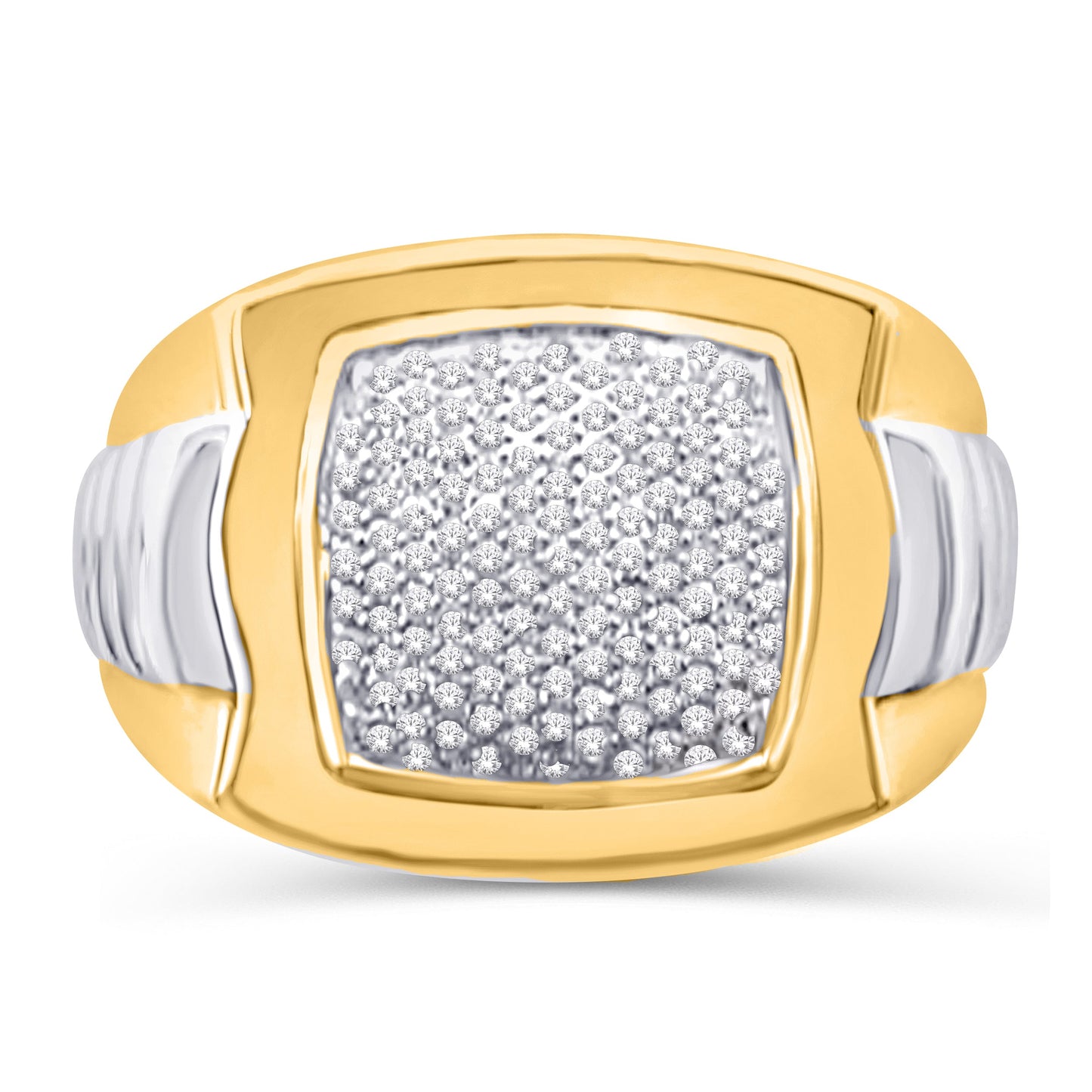 Yellow Gold Diamond Wedding Band Ring