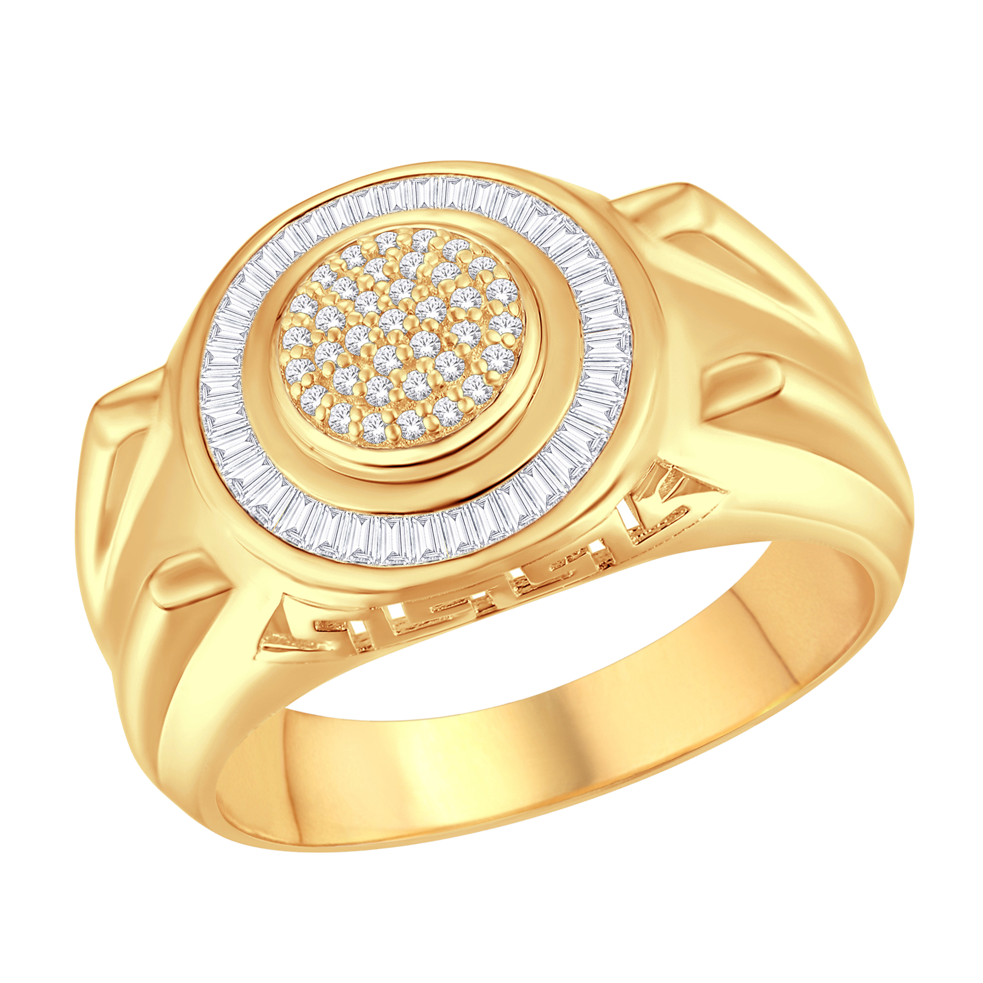 Yellow Gold Diamond Wedding Band Ring