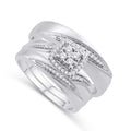 White Gold Diamond Band Ring
