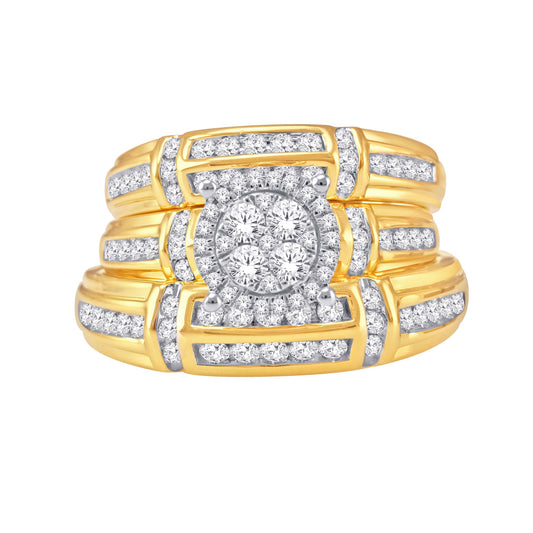 Yellow Gold Diamond Band Ring