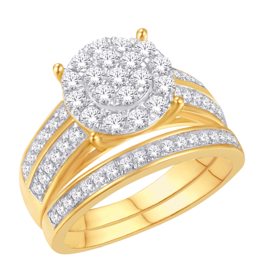 Yellow Gold Diamond Wedding Band Ring