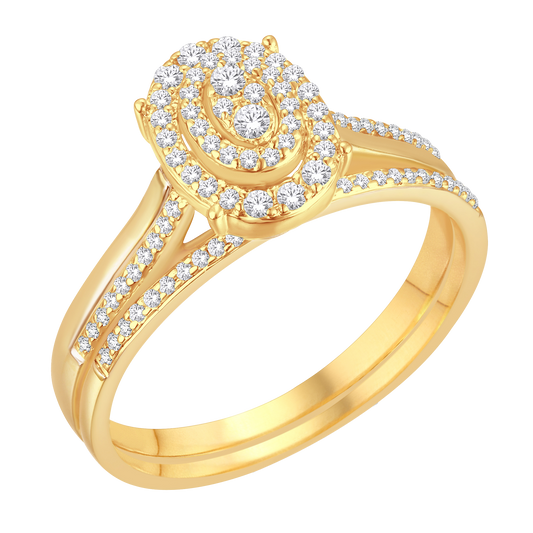 Yellow Gold Diamond Band Ring